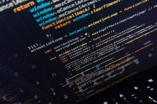 Photo of javascript on a computer screen by Irvan Smith from unsplash